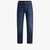 Regular-Fit Jeans In Dark-Blue Stonedwashed Denim