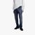 Regular-Fit Jeans In Dark-Blue Stonedwashed Denim
