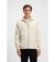 Virgin Wool Zip Cardigan With Contrast Ribbing