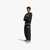 Cotton-Terry Tracksuit Bottoms With Chain-Stitch Logo