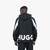 Colour Block Hooded Outerwear Jacket