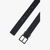 Leather Belt with Stacked-Logo Keeper