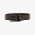 Leather Belt with Stacked-Logo Keeper