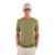 Stretch Cotton Crew Neck Logo Tee