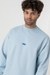 Blue Logo Patch Terry Sweatshirt