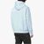 Blue Logo Label Kangaroo Pocket Hoodie