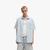Waffle Cotton Workshirt With Labeling