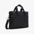 Document Case with Gunmetal Logo Hardware