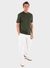 High Collar Mercerized Stretch Cotton Tee