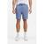 Cotton-Blend Shorts with Piped Trims