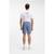 Cotton-Blend Shorts with Piped Trims