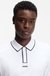 Cotton Polo Shirt with Contrast Trim