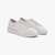 Suede Trainers with Foil Logo