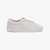 Suede Trainers with Foil Logo
