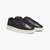 Nappa-Leather Trainers with Gold-Tone Logo