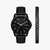 Black Stainless Steel Round Watch