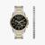 2-Tone Stainless Steel Round Watch