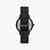 Black Stainless Steel Round Watch