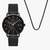 Black Stainless Steel Round Watch