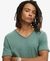 RAW EDGE SLUB V T SHIRT