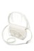 White 1DR-Iconic shoulder bag in canvas and leather