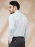 Men Contemporary Fit Structure Medium Green Shirt