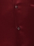 Men Slim Fit Solid Dark Maroon Shirt