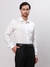 Men Regular Fit Self Design Light Fawn Shirt