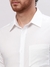 Men Regular Fit Self Design Light Fawn Shirt