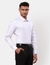 Men Contemporary Fit Self Design Light Red Shirt