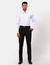 Men Contemporary Fit Self Design Light Red Shirt