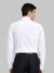 Men Contemporary Fit Solid White Shirt
