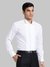 Men Contemporary Fit Solid White Shirt