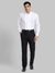 Men Contemporary Fit Solid White Shirt