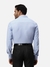 Men Slim Fit Checkered Medium Blue Shirt