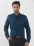 Men Regular Fit Printed Dark Green Shirt