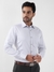 Men Slim Fit Solid Medium Grey Shirt