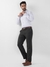Men Slim Fit Solid Medium Grey Shirt