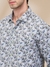 Men Slim Fit Printed Medium Green Shirt