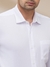Men Regular Fit Structure White Shirt