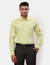 Men Contemporary Fit Solid Medium Green Shirt