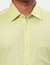 Men Contemporary Fit Solid Medium Green Shirt