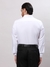 Men Regular Fit Self Design White Shirt