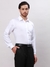Men Regular Fit Self Design White Shirt