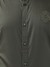 Men Slim Fit Solid Dark Green Shirt