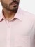 Men Regular Fit Solid Light Red Shirt