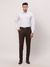 Men Contemporary Fit Checkered Medium Fawn Shirt