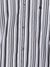 Men Slim Fit Striped Medium Grey Shirt