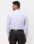 Men Contemporary Fit Checkered Medium Blue Shirt