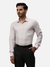 Men Slim Fit Checkered Medium Fawn Shirt